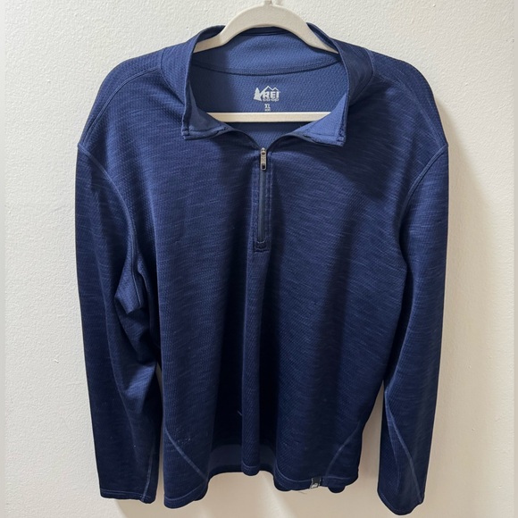 REI Other - REI Men's Navy Zip-Up Sweater